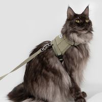 山谷貓貓馬甲胸背牽繩組(四色)